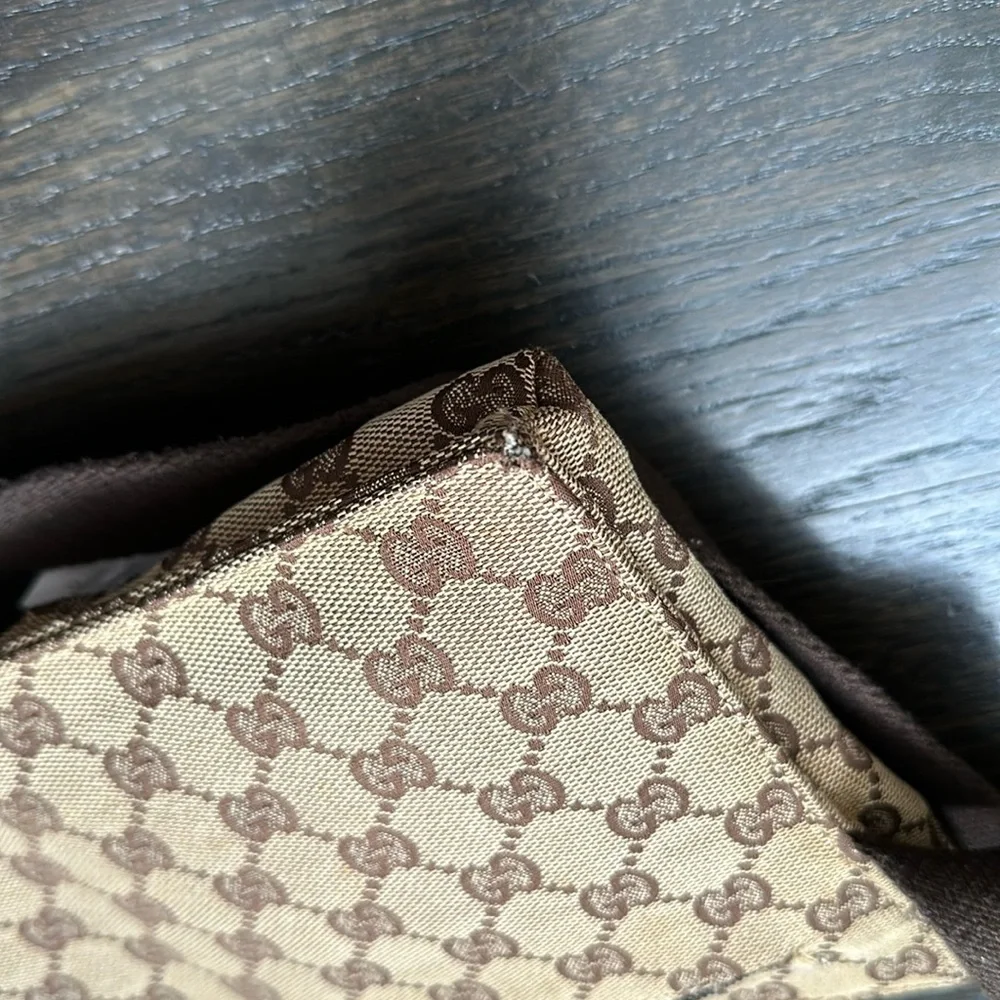 Gucci GG Canvas Web Print Double Pocket BELTBAG
